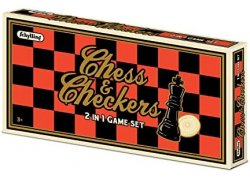 Chess & Checkers - 2 in 1 Game Set